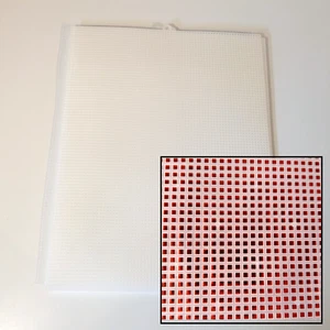 Quick Count Plastic Embroidery Sheet, 14x10" Grid, Lot of 8, Cross Stitch Sheets - Picture 1 of 7
