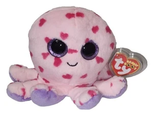 Ty Beanie Boos - BUBBLES il polpo di San Valentino (esclusiva UK) 6" NUOVO MWMTs - Foto 1 di 8