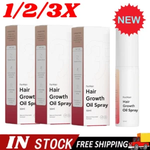 1-3X FORCHICS Haarwachstumsspray -nicht fettiges Öl & fördert dickeres natürliches Haar = - Bild 1 von 16