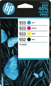 Original HP 6ZC71AE Tintenpatrone - Cyan/Magenta/Schwarz/Gelb (932XL933XL) - Bild 1 von 1