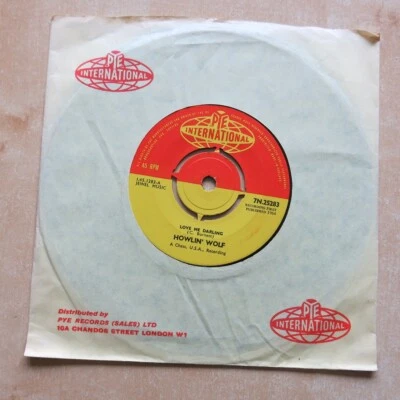 HOWLIN' WOLF Love Me Darling / My Country Sugar Man UK 7" Pye International Ex - Image 1 of 2