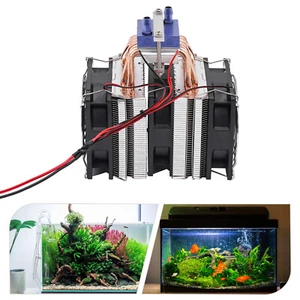 Aquarium Wasserkühler Fische Garnelen Tank Kühlsystem Kühlung 180W Neu - Bild 1 von 19