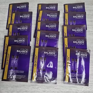 JOICO Color Balance Purple Shampoo & Conditioner Duo Packets .34 oz - LOT OF 15 - Picture 1 of 4