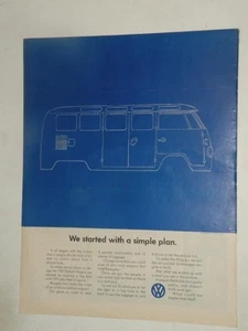 Magazine Ad* - 1967 - Volkswagen (blueprint) - Picture 1 of 1