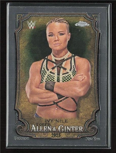 2025 Topps Wrestling Chrome WWE Ivy Nile Allen & Ginter #AG-IVY - Imagen 1 de 2
