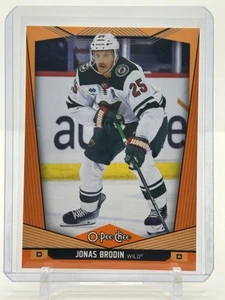 2024-25 OPC O-Pee-Chee bordo arancione #326 Jonas Brodin - Minnesota Wild 19/25 - Foto 1 di 2