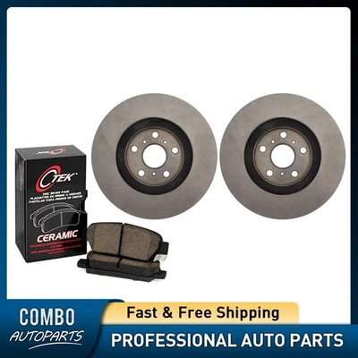 Juego de pastillas de freno de disco delanteras C-Tek rotor de freno de disco para Toyota Camry 1988-1991 Foto 1 de 4