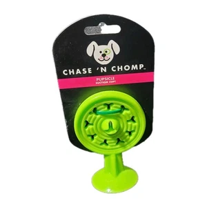Chase "N Chomp Popsicle Suction Cup Dog Treat Dospenser Toy By Caitec - Picture 1 of 3