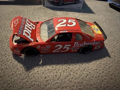 Ken Schrader #25 1995 Budweiser 1/24 Scale RCCA Car 8" Long 4" Wide Metal - Image 1 of 4