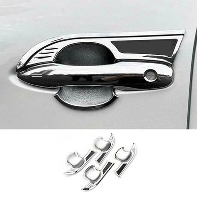 For Toyota Venza 2021-2024 chrome ABS Exterior Door Bowl Cup Cover Trim 4PCS - Imagem 1 de 4