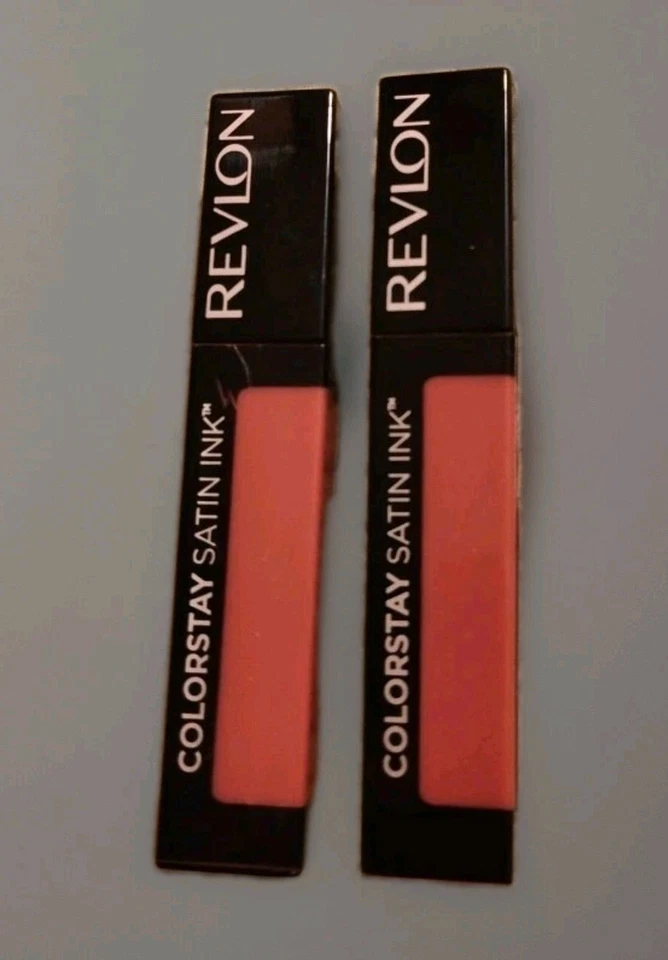 2 Pack Revlon ColorStay Satin Ink Lipcolor, Your Majesty 010, 0.17 fl oz ea New - Image 1 of 1