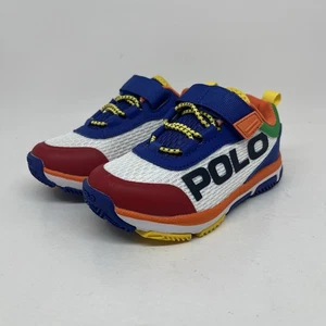 Polo Ralph Lauren toddler’s Unisex Shoes Tech Racer Size USA 9 Toddler UK 8 1/2 - Picture 1 of 13
