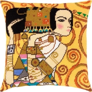 DIY Needlepoint/Tapestry Pillow Kit "Expectation" 16x16 in / 40x40 cm - Picture 1 of 4
