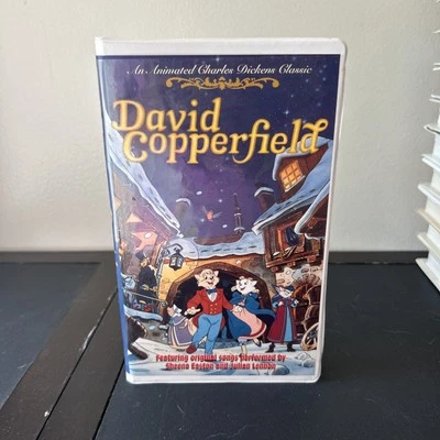 Charles Dickens' David Copperfield VHS Animated NBC Clamshell Rare - Image 1 of 3