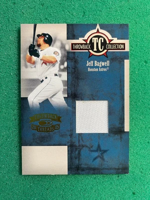 2005 РЕТРО НИТКИ #TC5 JEFF BAGWELL/ASTROS ДЖЕРСИ HOUSTON ASTROS 114/250 - Изображение 1 из 2