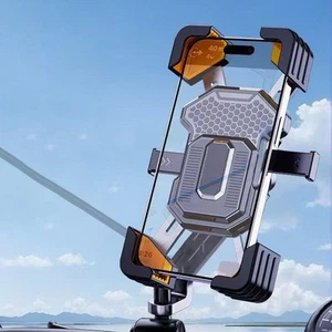 Support téléphone électrique pour vélos et motos avec rotation à 360 degré - Photo 1 sur 14