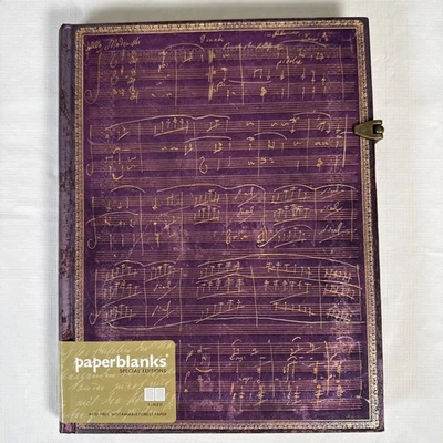 New Paperblanks Journal Ultra Lined 7x9"  BEETHOVEN 25th Bday Special Edition - Image 1 of 4
