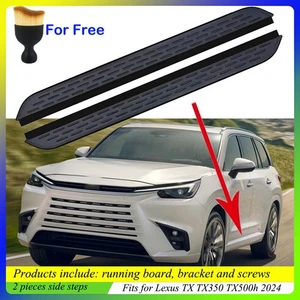 Running Board Side Step Pedal Nerf Bar Fits for Lexus TX TX350 TX500h 2024 2Pcs - Picture 1 of 3