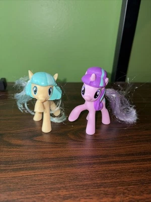 My Little Pony Lot Of 2 Happy Meal Starlight Glimmer Coco Pommel Figures - Image 1 of 4