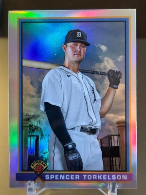 2021 Bowman - 1991 Bowman Chrome Spencer Torkelson #91B-ST (RC) - Image 1 of 2