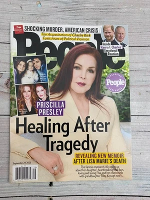 People Magazine September 29, 2025 Priscilla Presley Healing After Tragedy - Image 1 of 2