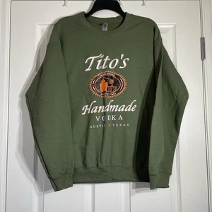 Sudadera Tito’s Vodka Verde Mediana - Imagen 1 de 6