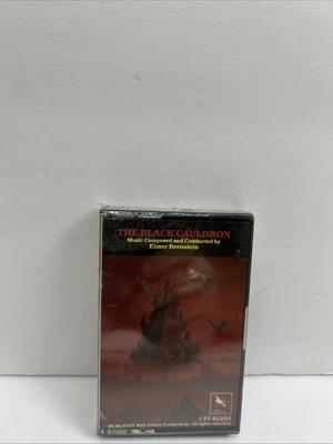 THE BLACK CAULDRON 1985 NEW SEALED CASSETTE ELMER BERNSTEIN SCORE OOP VARESE - Image 1 of 4