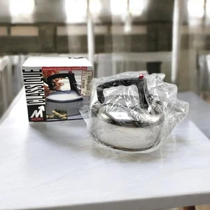 Vintage Metro Whistling Tea Kettle Copper Bottom Stainless Steel 2 1/2 Qt NIB - Picture 1 of 9