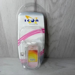 ICON FOR NOKIA 7370 CLEAR ARMOUR PHONE CASE - RARE RETRO - NEW SEALED - Picture 1 of 3