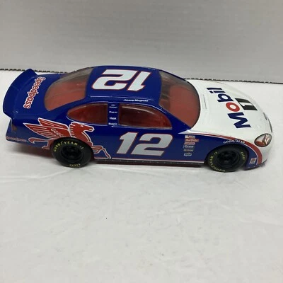 MOBIL 1:24 NASCAR RACING CAR 1999 JEREMY MAYFIELD #12 MATTEL HOT WHEELS - Image 1 of 4