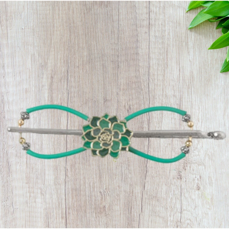 Lilla Rose Flexi - Clip 4269 Claudia Barrette Nickel Plated - Image 1 of 1