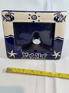 Xel-Ha Mexico Picture Frame Porcelain Display Your Travel Foto - Picture 1 of 3