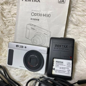 PENTAX Optio H90 Compact Digital Camera 12.1MP 5x Optical zoom White - Picture 1 of 10