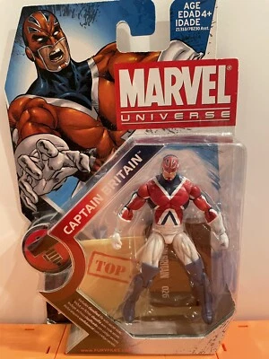 Universo Marvel Capitán Gran Bretaña 026 3,75 pulgadas 2010 Serie 2 Foto 1 de 4