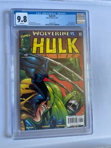 HULK #8 - CGC 9.8! HULK VS WOLVERINE! RON GARNEY & DAN GREEN COVER! - Picture 1 of 4