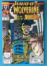 WHAT IF #7 WOLVERINE WAS AN AGENT OF SHIELD 1989 NM Rob Liefeld MARVEL COMICS