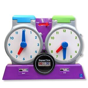 Educational Insights Watch It Elapsed Time Clock Homeschool Learning Tool