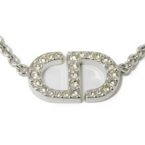 Dior Petit CD N2241WOMCY_D001 Necklace Current Petit Crystal Rhinestone Me... - Picture 1 of 13