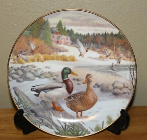 Limited Edition Knowles Sammelteller "The Mallard" vom Künstler Bart Jerner - Bild 1 von 4