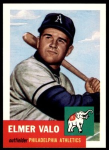1991 Topps Archives 1953 Elmer Valo . Philadelphia Athletics #122