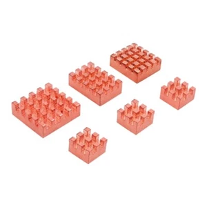 6Piece Copper Heatsink Set For BPI F3 Development Board Effective - Afbeelding 1 van 8
