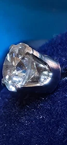 0.85 Carat Natural Diamond Stud Earrings In 14 Karat White Gold - Picture 1 of 9