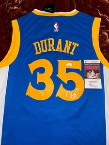 Kevin Durant Golden State Warriors Signed Autographed Swingman Jersey JSA COA - Picture 1 of 4