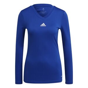 Adidas Women's Team Long Sleeve Base Tee ROYAL M