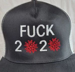 F 2020 Novelty Snapback Trucker Cap Baseball hat - Picture 1 of 8