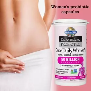 30 Capsules Garden of Life Dr. Formulated Probiotics for Women Once Daily - Picture 1 of 24