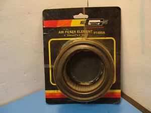 Mr. Gasket 1489A Air Filter 4"x2" 2 5/8" ID Holley 94 Stromberg 97 48 81 9super7 - Picture 1 of 4