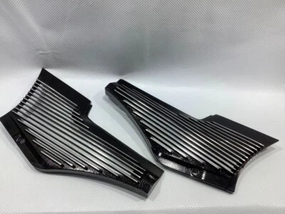 Cubiertas laterales negras alfina Kawasaki GPZ750R GPZ900R Ninja nuevas sin usar Foto 1 de 4