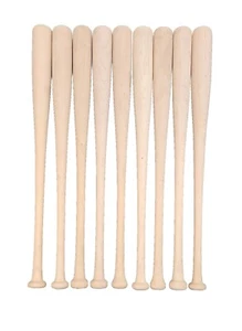 9- 31" Mixed Model Wood Baseball Maple GAME READY CUPPED - Picture 1 of 2