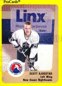 1989-90 ProCards AHL #15 Scott Bjugstad